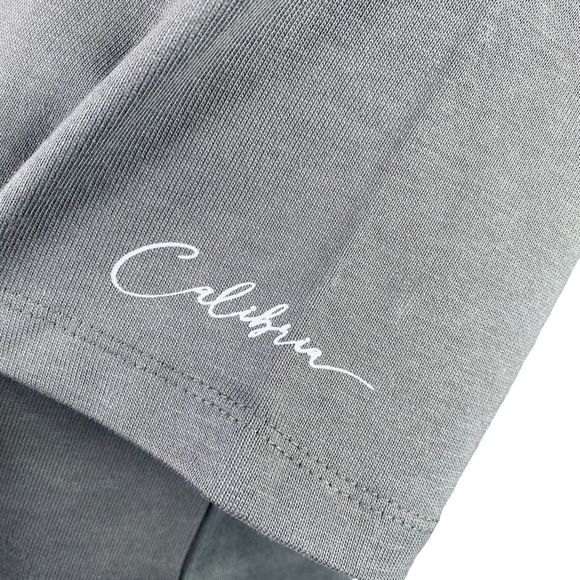 Halara Cropped Gray Workout Tee - Size Small - Picture 2 of 7